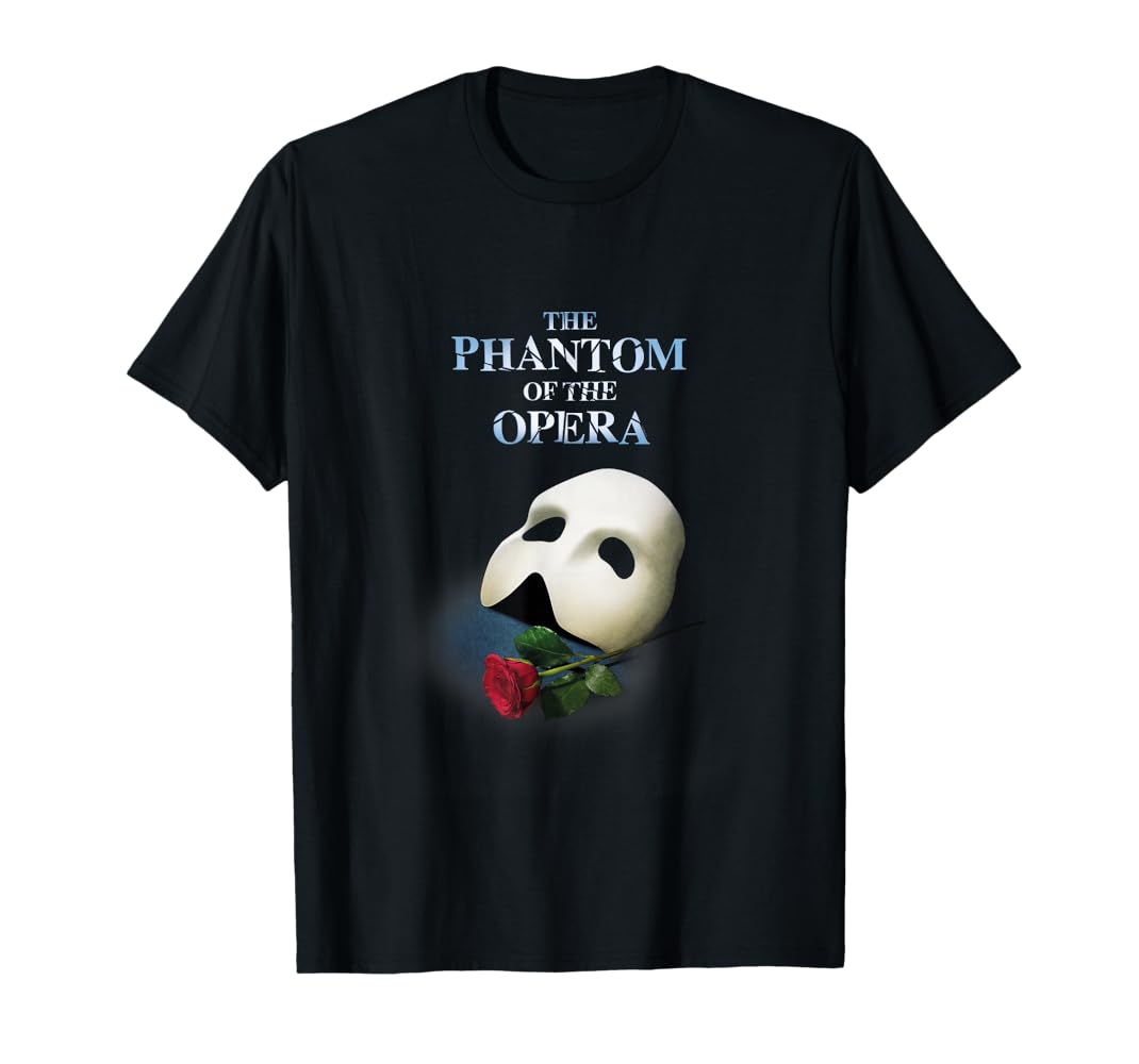 Amazon.com: Official 'Phantom of the Opera' Logo T-Shirt